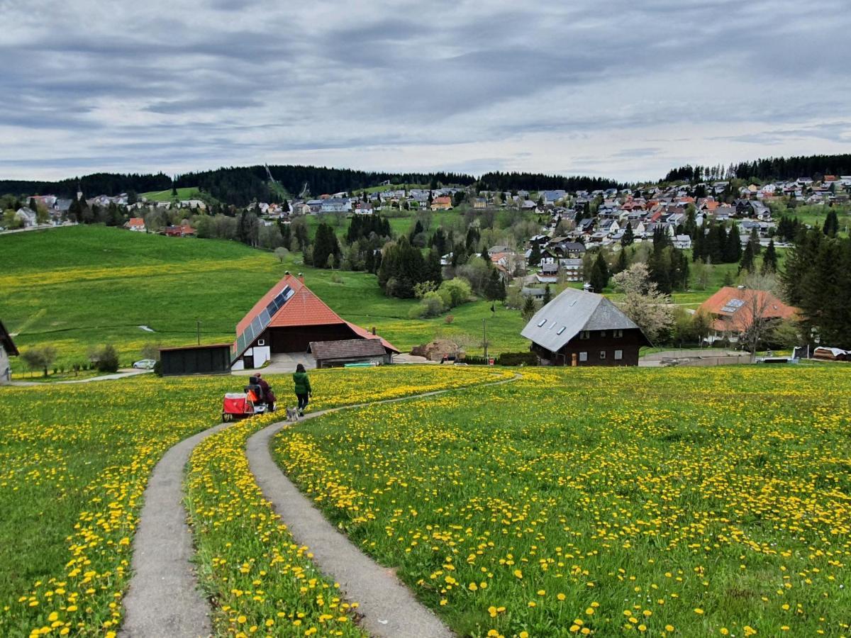 Ferienhaus-Schoenwald Im Herzen Des Schwarzwaldes 2-Zimmer-Maisonette-Wohnung Mit Balkon App 12 ภายนอก รูปภาพ